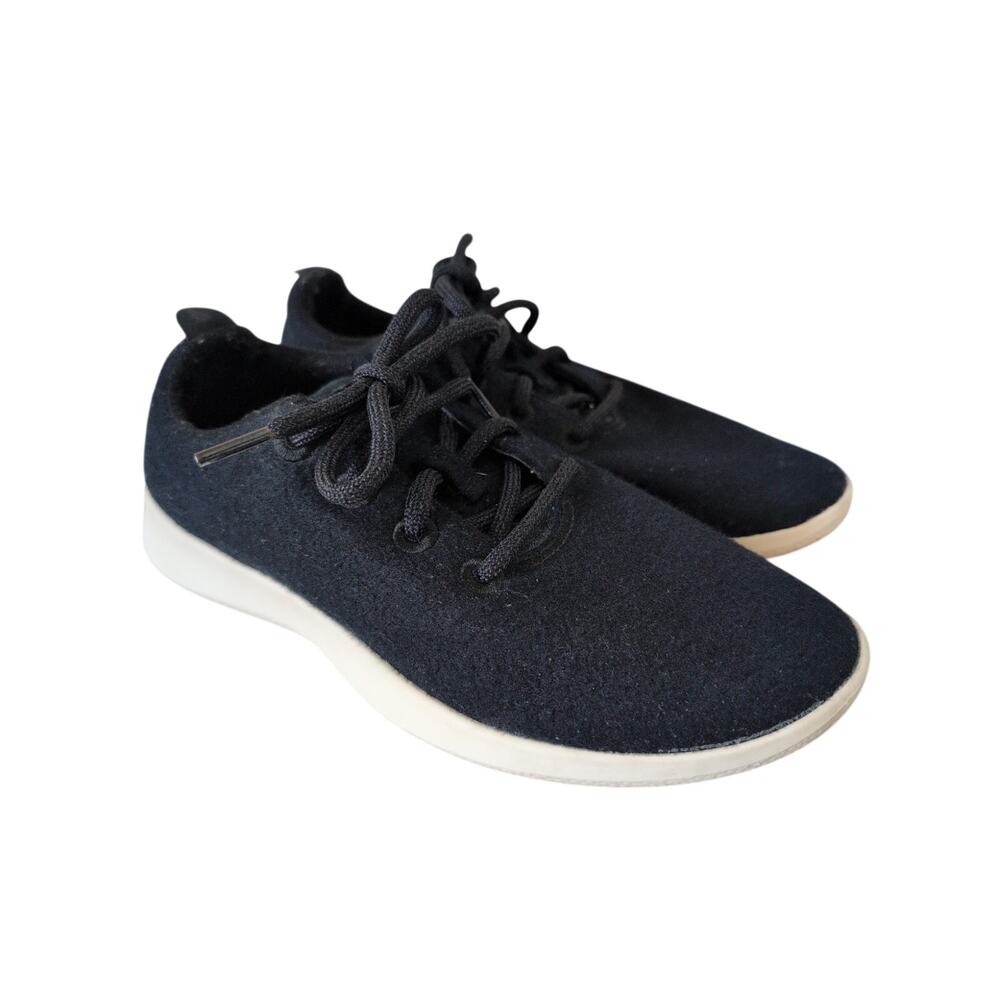 Allbirds Wool Runner Mizzles in True Black size 9